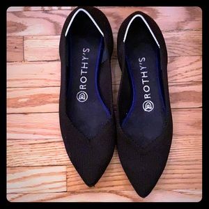 Rothys The Point in black - used